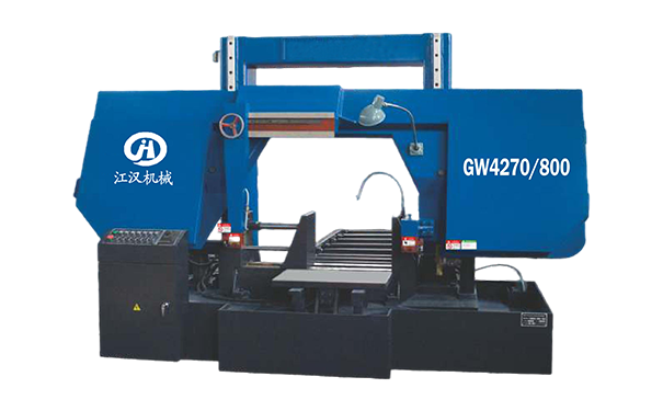 洞口GW4270/800双柱龙门卧式带锯床